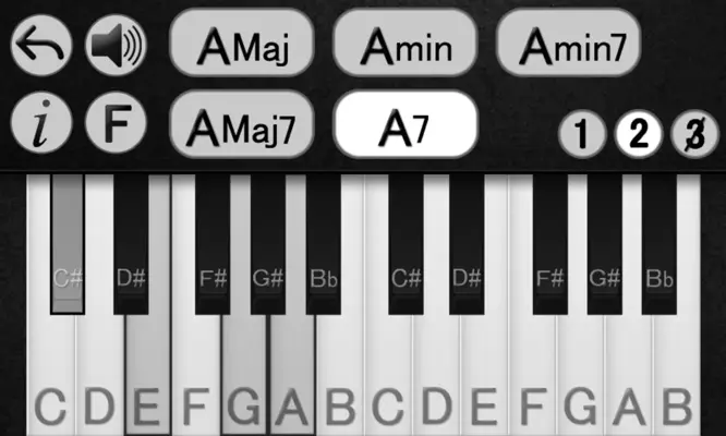 Aprender Acordes de Piano android App screenshot 0