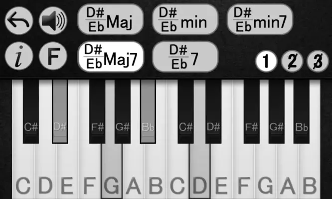 Aprender Acordes de Piano android App screenshot 1